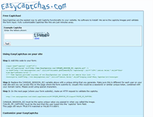 Tablet Screenshot of easycaptchas.com